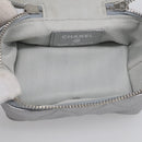 CHANEL Matelasse Chain Shoulder Vanity Pouch Caviar Skin 2way CC Auth 208451SAM-20