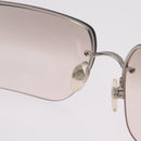 CHANEL Sunglasses metal Clear CC Auth 208452-14