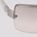 CHANEL Sunglasses metal Clear CC Auth 208452-5
