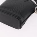 LOUIS VUITTON Epi Mini Lockit Charm Black LV Auth 208454M-13