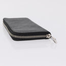 LOUIS VUITTON Damier Graphite Zippy Wallet Vertical N63095 LV Auth 208455-6
