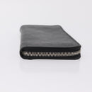 LOUIS VUITTON Damier Graphite Zippy Wallet Vertical N63095 LV Auth 208455-7