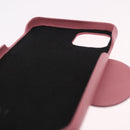LOEWE Cell Phone Case Leather iPhone 13 Pro MAX Pink Auth 208460M-15