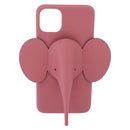 LOEWE Cell Phone Case Leather iPhone 13 Pro MAX Pink Auth 208460M-2