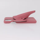 LOEWE Cell Phone Case Leather iPhone 13 Pro MAX Pink Auth 208460M-5