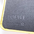 LOEWE Cell Phone Case Leather iPhone 13 Pro MAX Yellow Auth 208461M-13