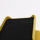 LOEWE Cell Phone Case Leather iPhone 13 Pro MAX Yellow Auth 208461M-16