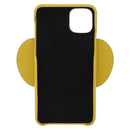 LOEWE Cell Phone Case Leather iPhone 13 Pro MAX Yellow Auth 208461M-3
