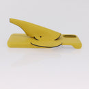 LOEWE Cell Phone Case Leather iPhone 13 Pro MAX Yellow Auth 208461M-4