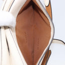 Coach Shoulder Bag Leather White Auth 208471A-26