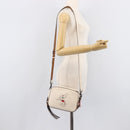 Coach Shoulder Bag Leather White Auth 208471A-27