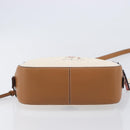 Coach Shoulder Bag Leather White Auth 208471A-9