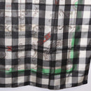 HERMES Scarf Silk Gray Auth 208474-10