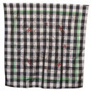 HERMES Scarf Silk Gray Auth 208474-14