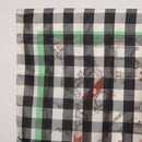 HERMES Scarf Silk Gray Auth 208474-2