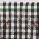 HERMES Scarf Silk Gray Auth 208474-3