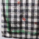 HERMES Scarf Silk Gray Auth 208474-8