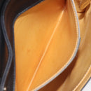 CELINE Shoulder Bag Leather Black Auth 208500A-23