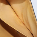 CELINE Shoulder Bag Leather Black Auth 208500A-24