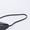 CELINE Shoulder Bag Leather Black Auth 208500A-8