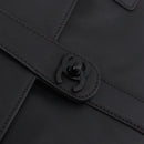 CHANEL Hand Bag Lamb Skin Black CC Auth 208505SAV-16