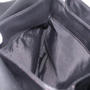 CHANEL Hand Bag Lamb Skin Black CC Auth 208505SAV-21