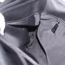 CHANEL Hand Bag Lamb Skin Black CC Auth 208505SAV-25