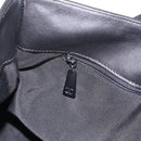 CHANEL Hand Bag Lamb Skin Black CC Auth 208505SAV-26