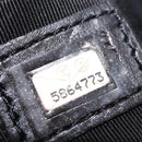 CHANEL Hand Bag Lamb Skin Black CC Auth 208505SAV-30