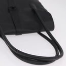 CHANEL Hand Bag Lamb Skin Black CC Auth 208505SAV-8