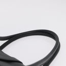 CHANEL Hand Bag Lamb Skin Black CC Auth 208505SAV-9