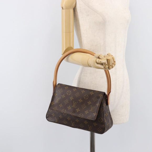 LOUIS VUITTON Monogram Mini Looping Shoulder Bag M51147 LV Auth 208510V