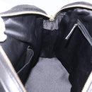 Saint Laurent Muse Hand Bag Leather Black Gold Tone 156464 Auth 208511A-24