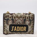 Christian Dior Chain Shoulder Bag Beads Multicolor Gold Tone Auth 208516V-25