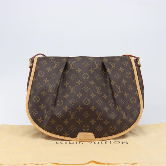 LOUIS VUITTON Monogram Menilmontant MM Shoulder Bag M40473 LV Auth 208524SAV