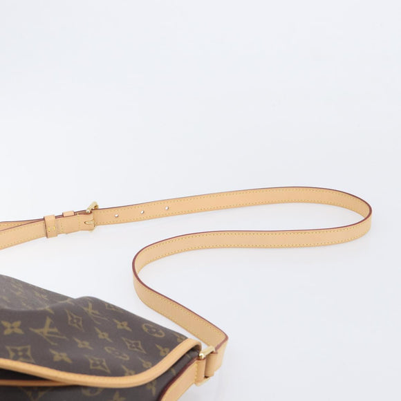 LOUIS VUITTON Monogram Menilmontant MM Shoulder Bag M40473 LV Auth 208524SAV