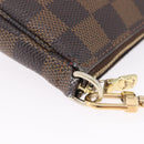 LOUIS VUITTON Damier Ebene Mini Pochette Accessoires Pouch N58009 Auth 208526A-8