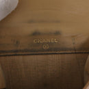 CHANEL Wallet Caviar Skin Beige CC Auth 208527-17