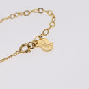 Christian Dior Necklace Metal Gold Tone Auth 208529V-15