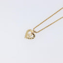 Christian Dior Necklace Metal Gold Tone Auth 208531V-10