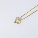 Christian Dior Necklace Metal Gold Tone Auth 208531V-3