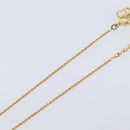Christian Dior Necklace Metal Gold Tone Auth 208531V-6