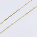 Christian Dior Necklace Metal Gold Tone Auth 208534-12