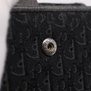 Christian Dior Trotter Canvas Wallet Black Silver Auth 208541V-14