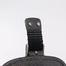Christian Dior Trotter Canvas Wallet Black Silver Auth 208541V-22