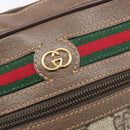 GUCCI GG Supreme Web Sherry Line Shoulder Bag PVC 001 115 6655 Auth 208543A-16