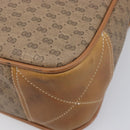GUCCI Micro GG Web Sherry Line Shoulder Bag PVC Beige 019 43 0107 Auth 208544A-11