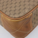 GUCCI Micro GG Web Sherry Line Shoulder Bag PVC Beige 019 43 0107 Auth 208544A-12
