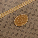 GUCCI Micro GG Web Sherry Line Shoulder Bag PVC Beige 019 43 0107 Auth 208544A-16