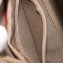 GUCCI Micro GG Web Sherry Line Shoulder Bag PVC Beige 019 43 0107 Auth 208544A-23